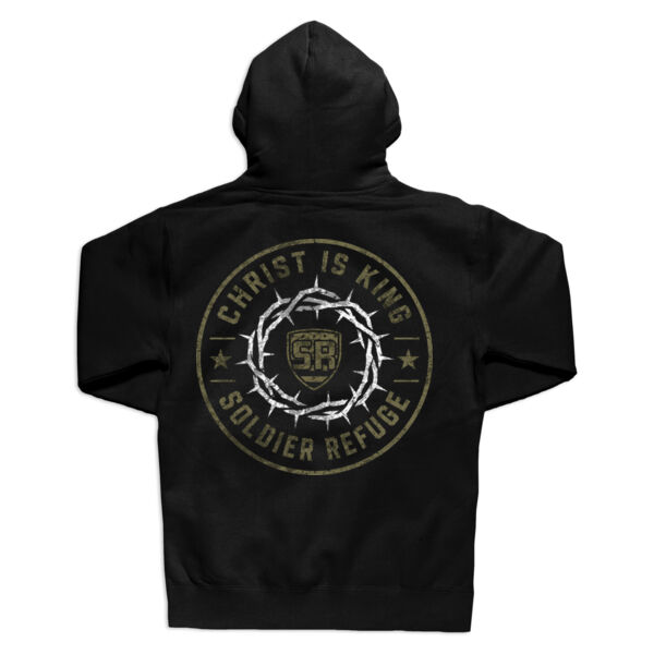 CHRIST IS KING - HOODIE - $8X3TYC$ Thumbnail