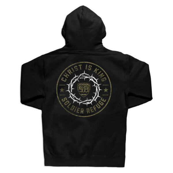 CHRIST IS KING - HOODIE - $8X3TYC$ Thumbnail