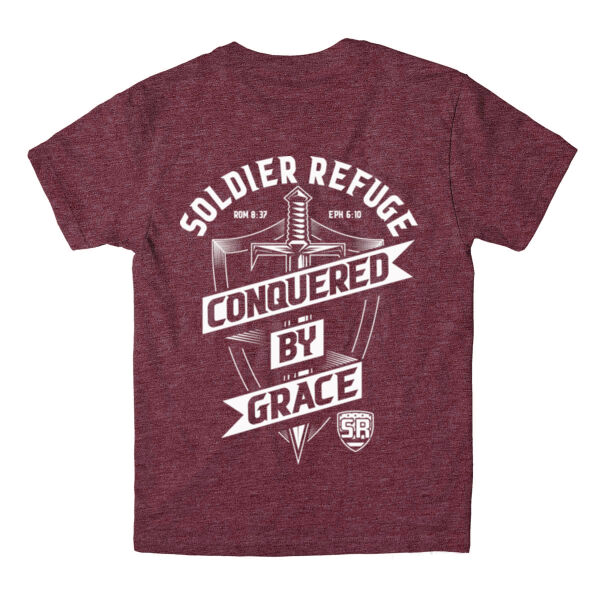 CONQUERED BY GRACE - T-SHIRT - $8WE4A9$ Thumbnail